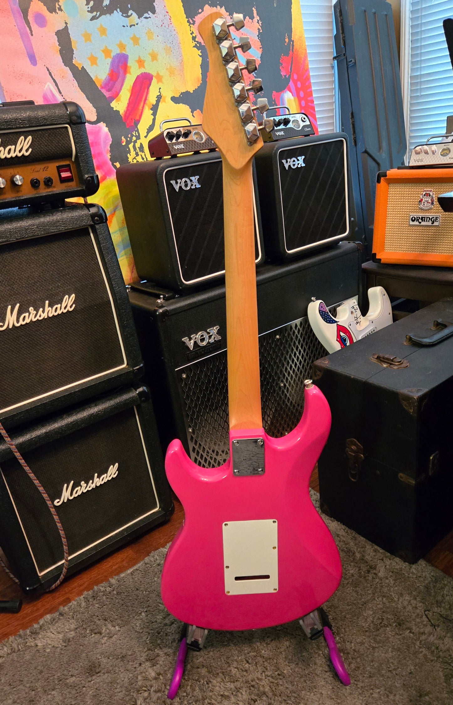 2010 - Pink Archer - Strat Style - 5lb 9oz