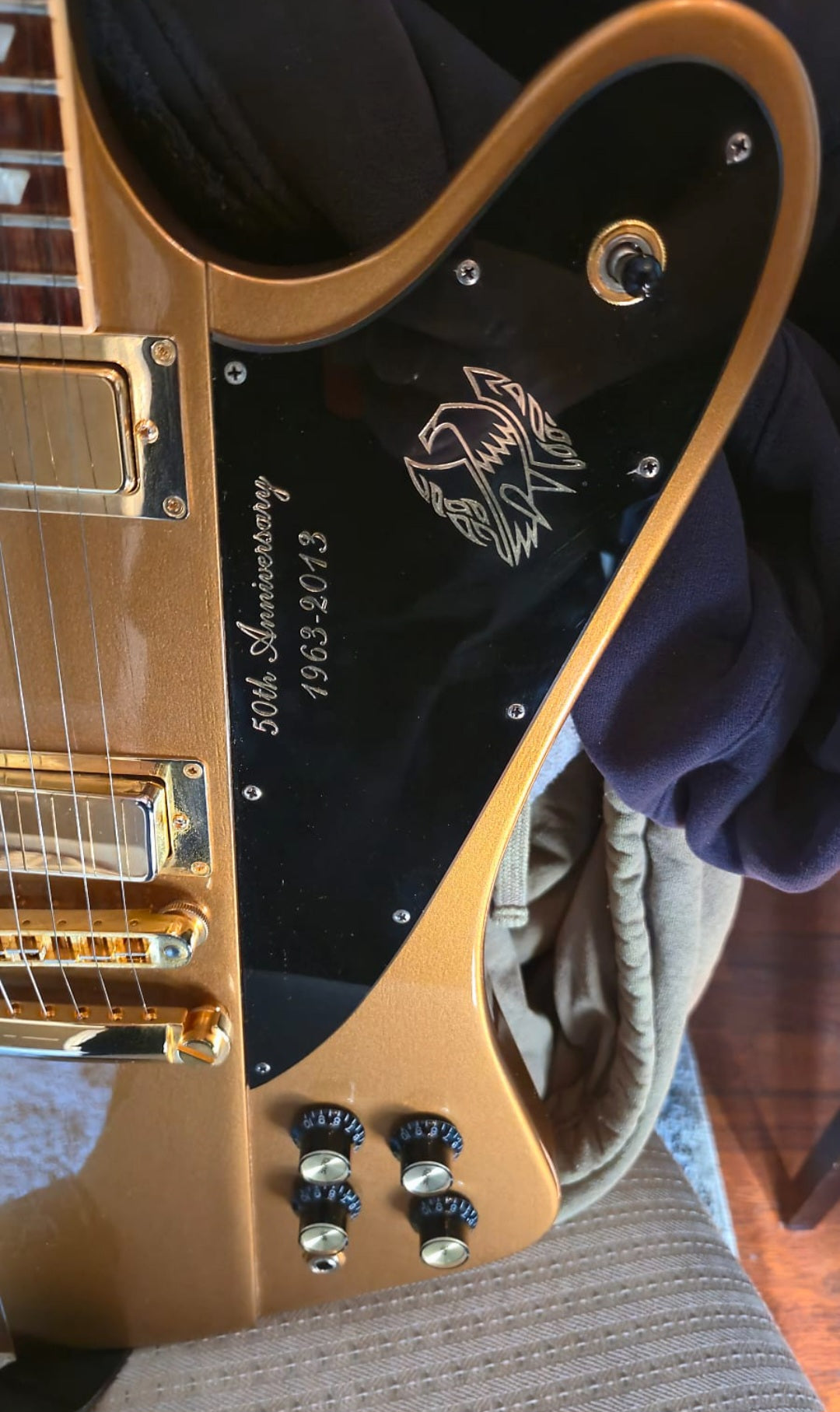 50th Anniversary - Gibson Firebird - Bullion Gold