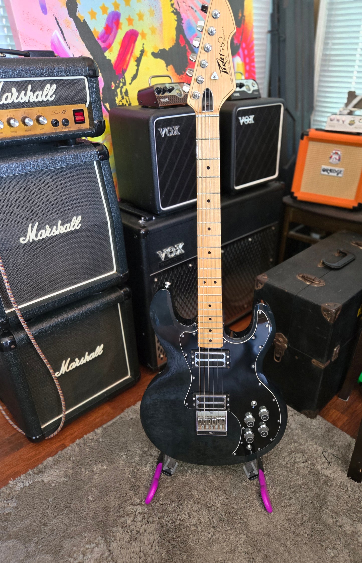 1978 - Peavey T-60 w/ OHSC - First Year of Production - Early First Half Serial - 10lb 11oz