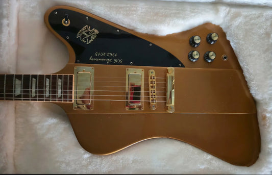 50th Anniversary - Gibson Firebird - Bullion Gold
